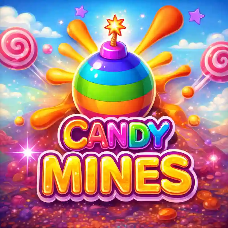 Candy Mines casino game interface sa zebet
